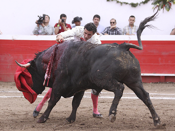 Con decisi�n en la estocada