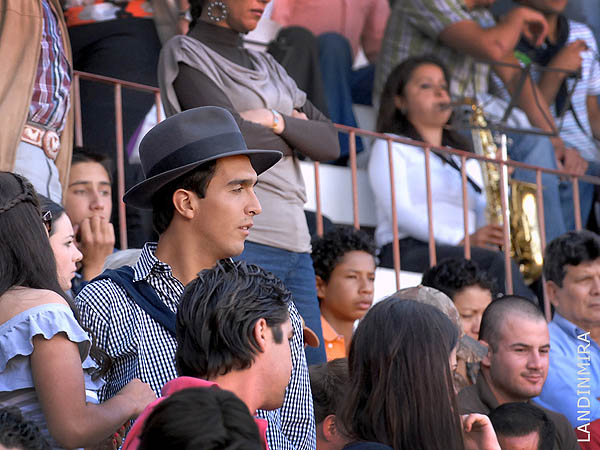 Alejandro L�pez, en la 3a.Novillada