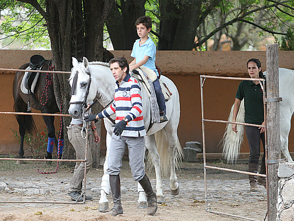 Padre e hijo con la misma pasi�n