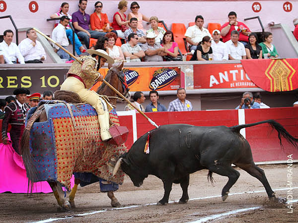 Ortega lo prende del morrillo