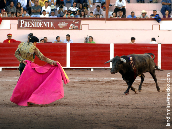 El capote en la espalda