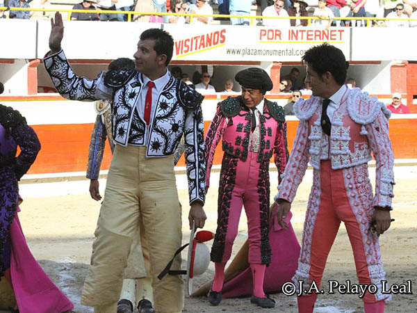 Compartiendo las palmas