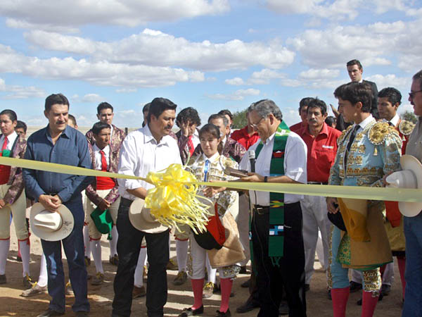 Inaugraci�n del coso zacatecano