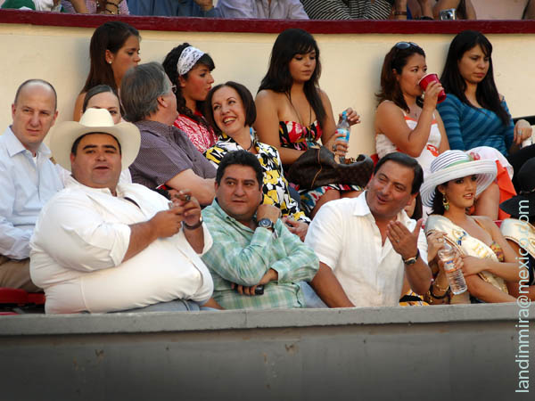 El palco del Gobernador  Reynoso