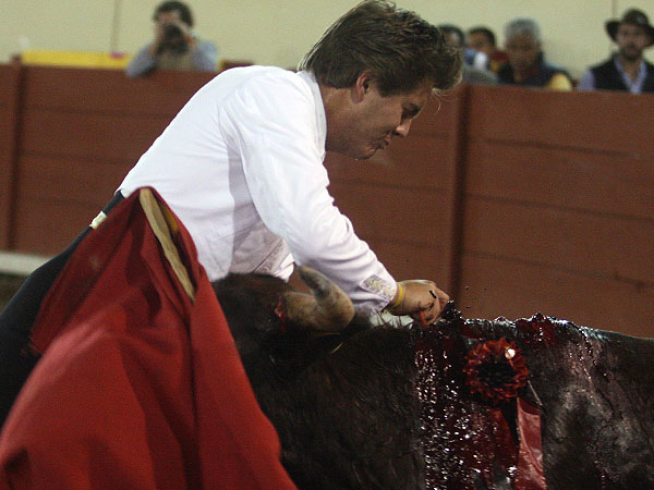 Entregado en la estocada