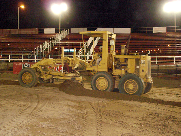Quitando la arena que sobra