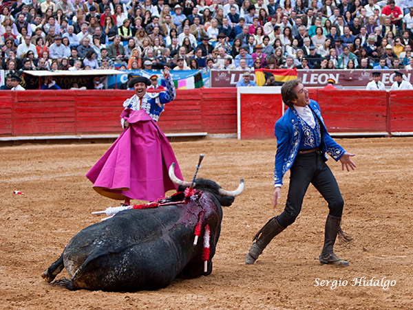 Festejando el triunfo