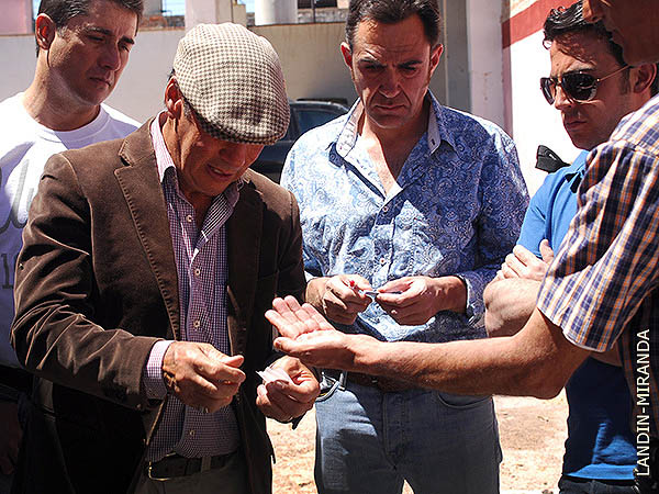 Fabi�n Ruiz padre, en el sorteo