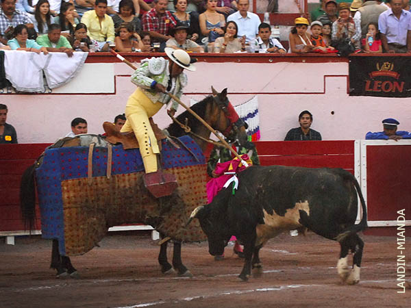 Morucho fue ovacionado en varas