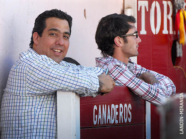 Burladero de ganaderos