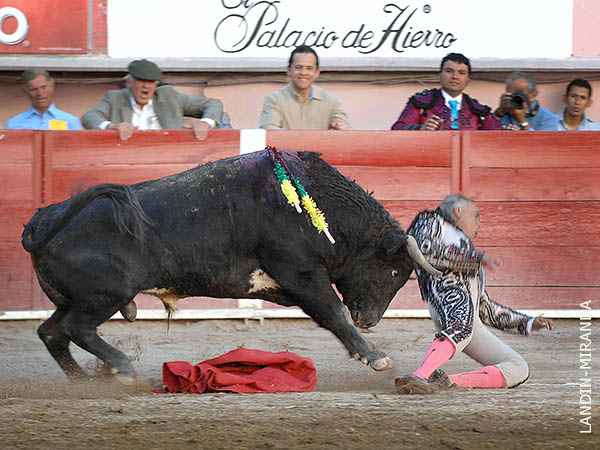 Lo alcanz� en la carrerilla