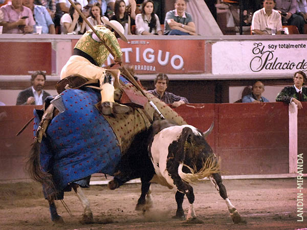 El regalo embest�a con violencia