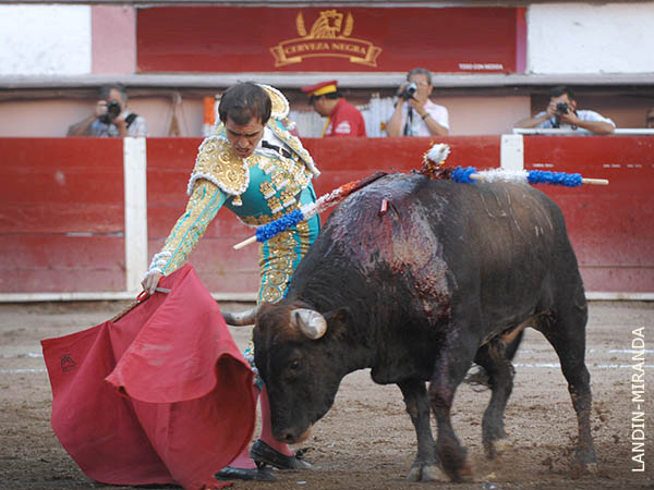 Extrajo muletazos de calidad