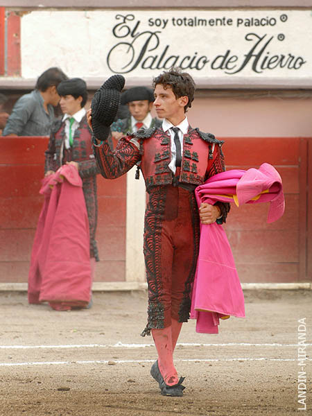 Recogiendo las palmas