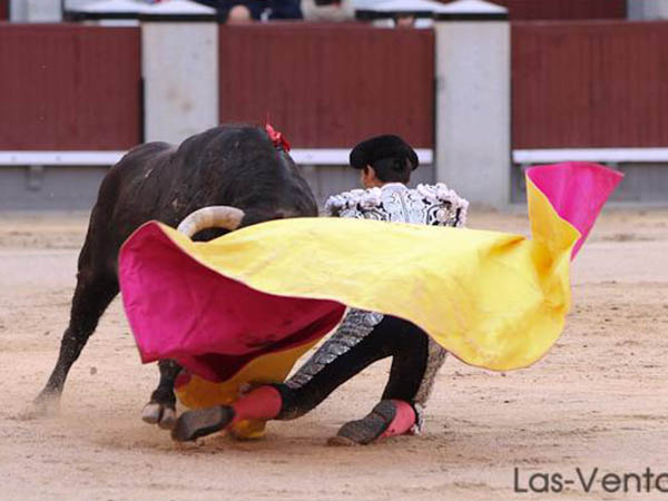 Arriesgado remate al quite