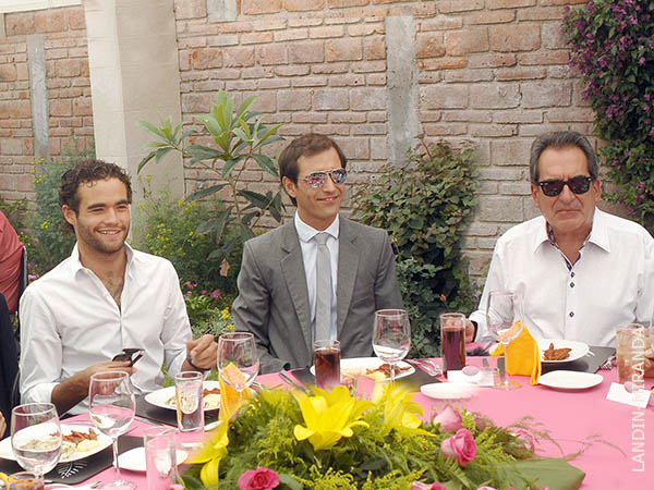 Juan Pablo, Arturo y Carlos Lozano