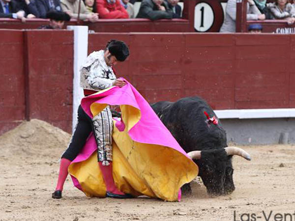 No quiso,  salvo en una ver�nica