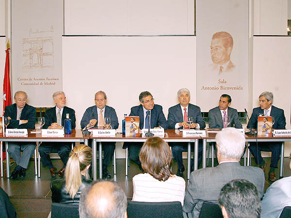 La mesa del presidium