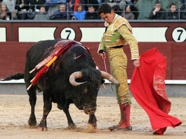 Se percib�a la entrega del torero