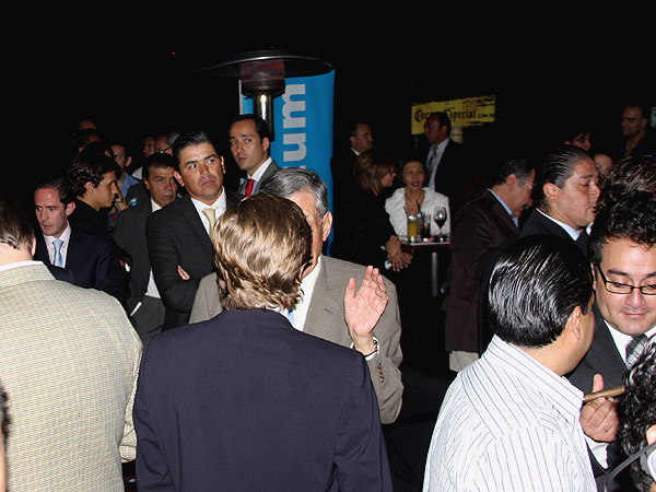 Aspecto general de los invitados