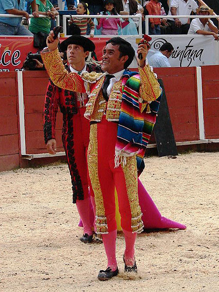 Paseando los trofeos