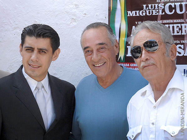 Los ganaderos con Juan Luis