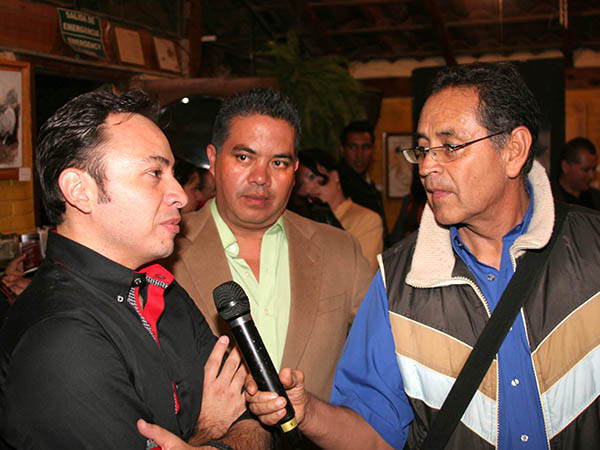 Antonio Ruiz en la entrevista