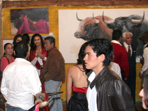 Disfrutando de la expo