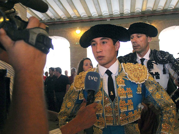 Entrevista en la TV espa�ola