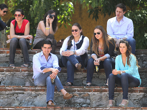 Observando la tienta