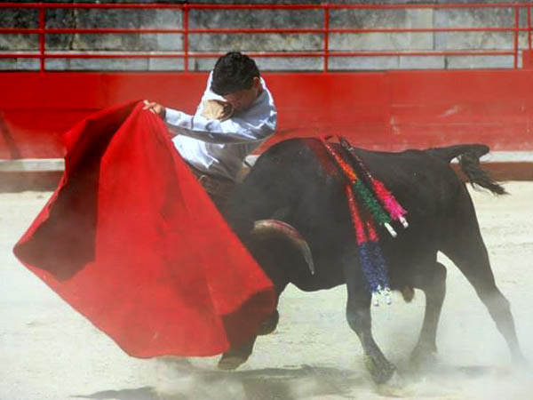 A la final del bols�n en Beaucaire