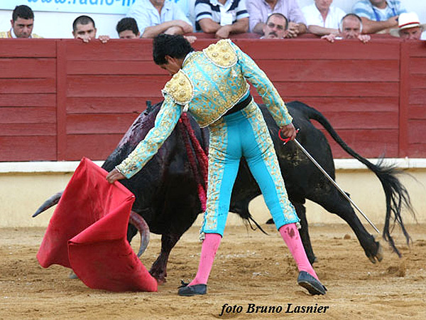 La muleta por la arena