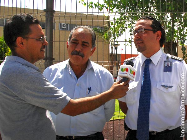 Marco Maya, piloto del jet privado