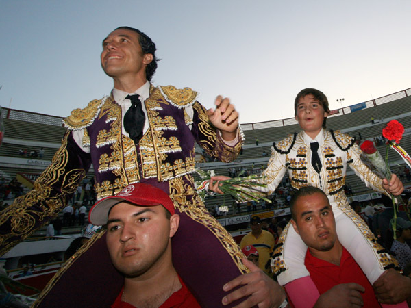 La salida en hombros