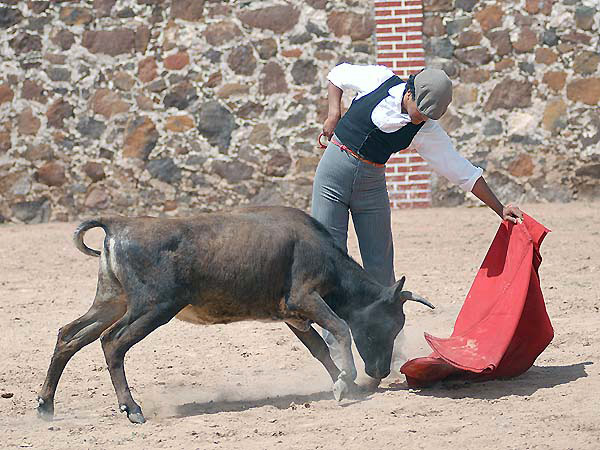 Aguantando la acometida