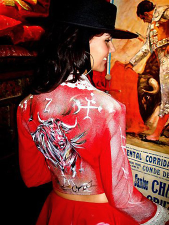 El toro de la espalda