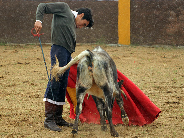 Moreno se dio las tres