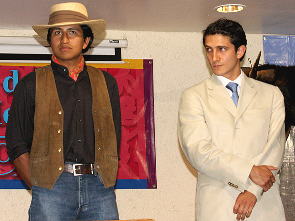 Conrado y Solanilla, mano a mano