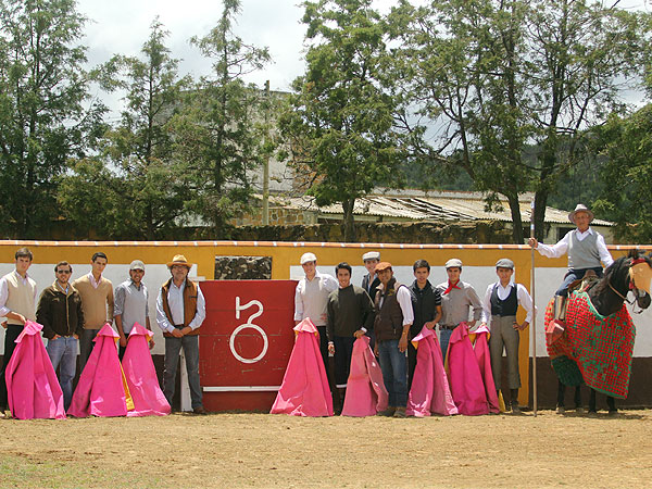 Tienta en la ganader�a de De Haro