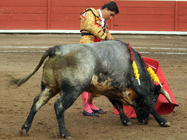 Probando el izquierdo