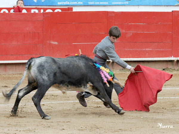 Emocionante toreo por la cara