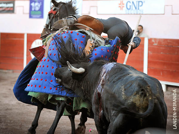 Embisti� al picador de puerta