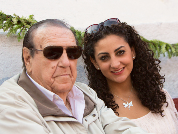 Gonzalo Martinez e hija