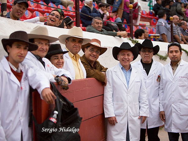 El cuerpo m�dico de Pachuca