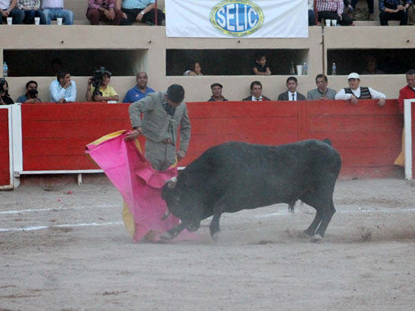 Luci� con el capote