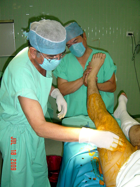 Los m�dicos, en acci�n