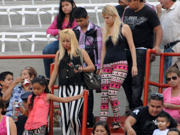 Llegando al segundo toro