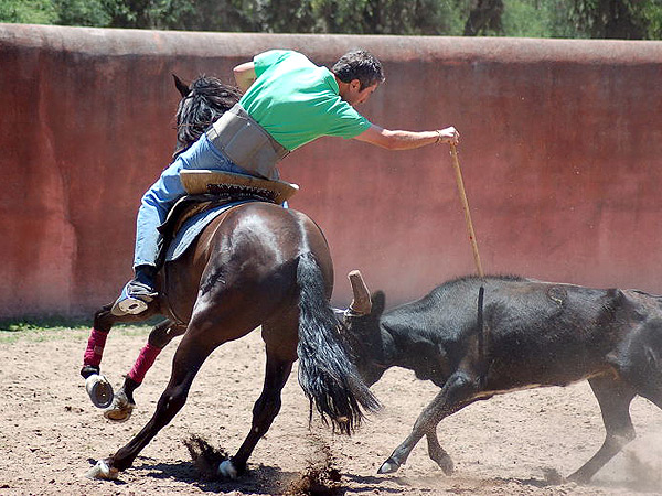Clavando en todo lo alto