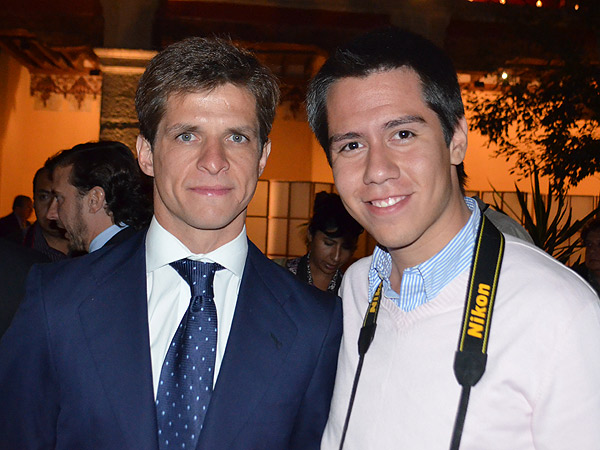 Juli�n, con Luis Felipe