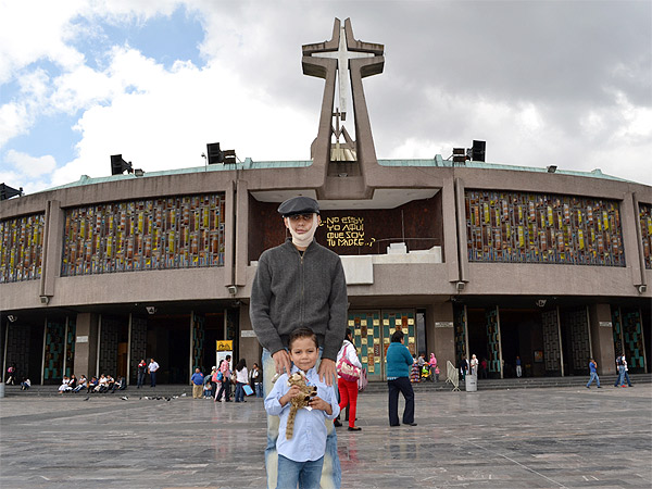 Con su peque�o hijo